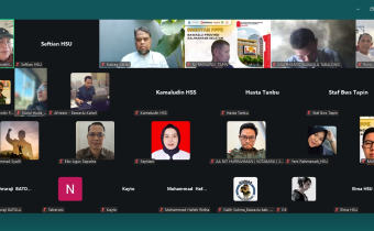Bawaslu HSU Ikuti Rapat Daring Evaluasi Parmas dan Sinkronisasi Pengawasan PDPB Triwulan II Tahun 2026