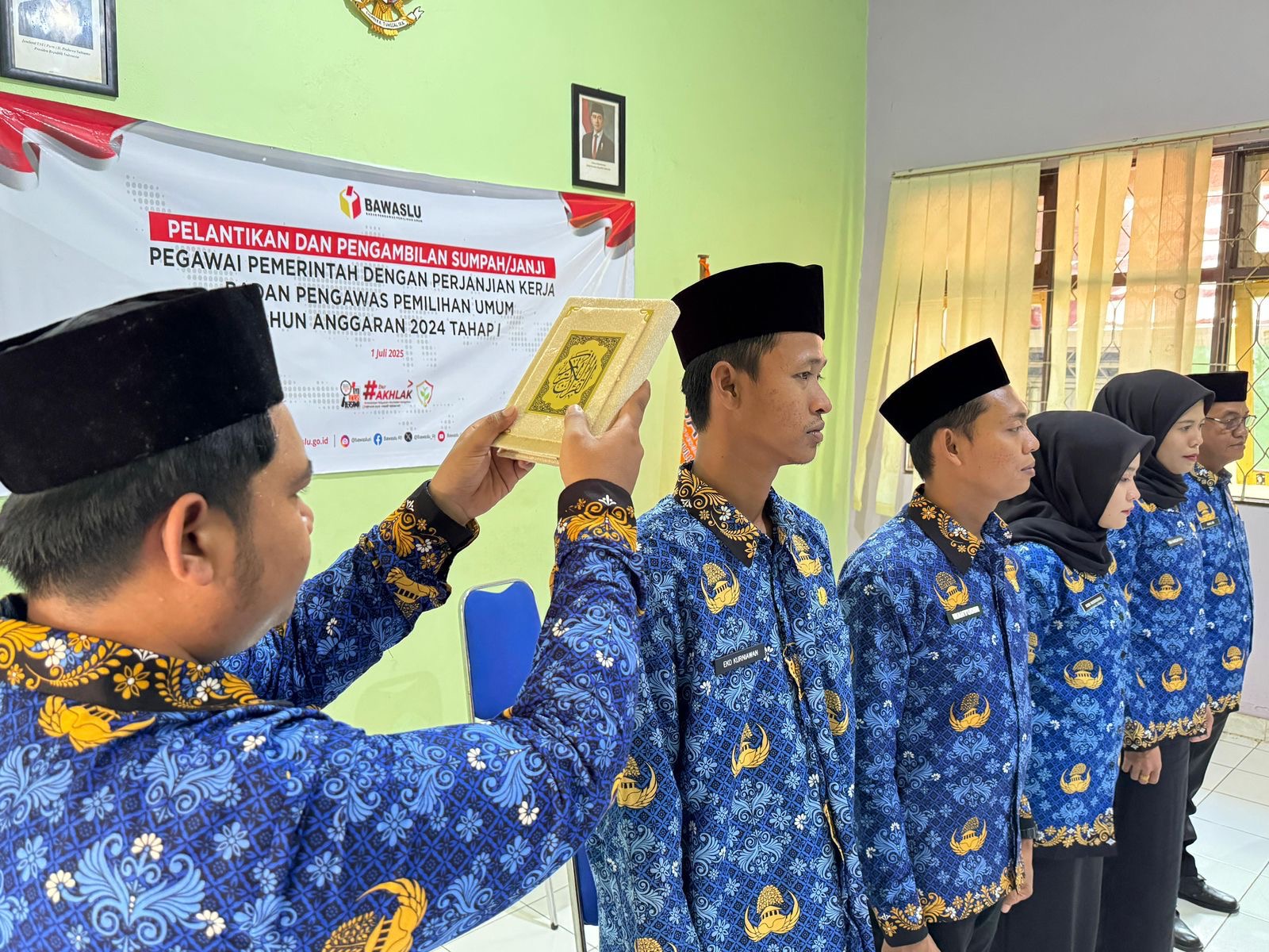 Pelantikan dan pengambilan sumpah/janji PPPK T.A 2024 Tahap 1 