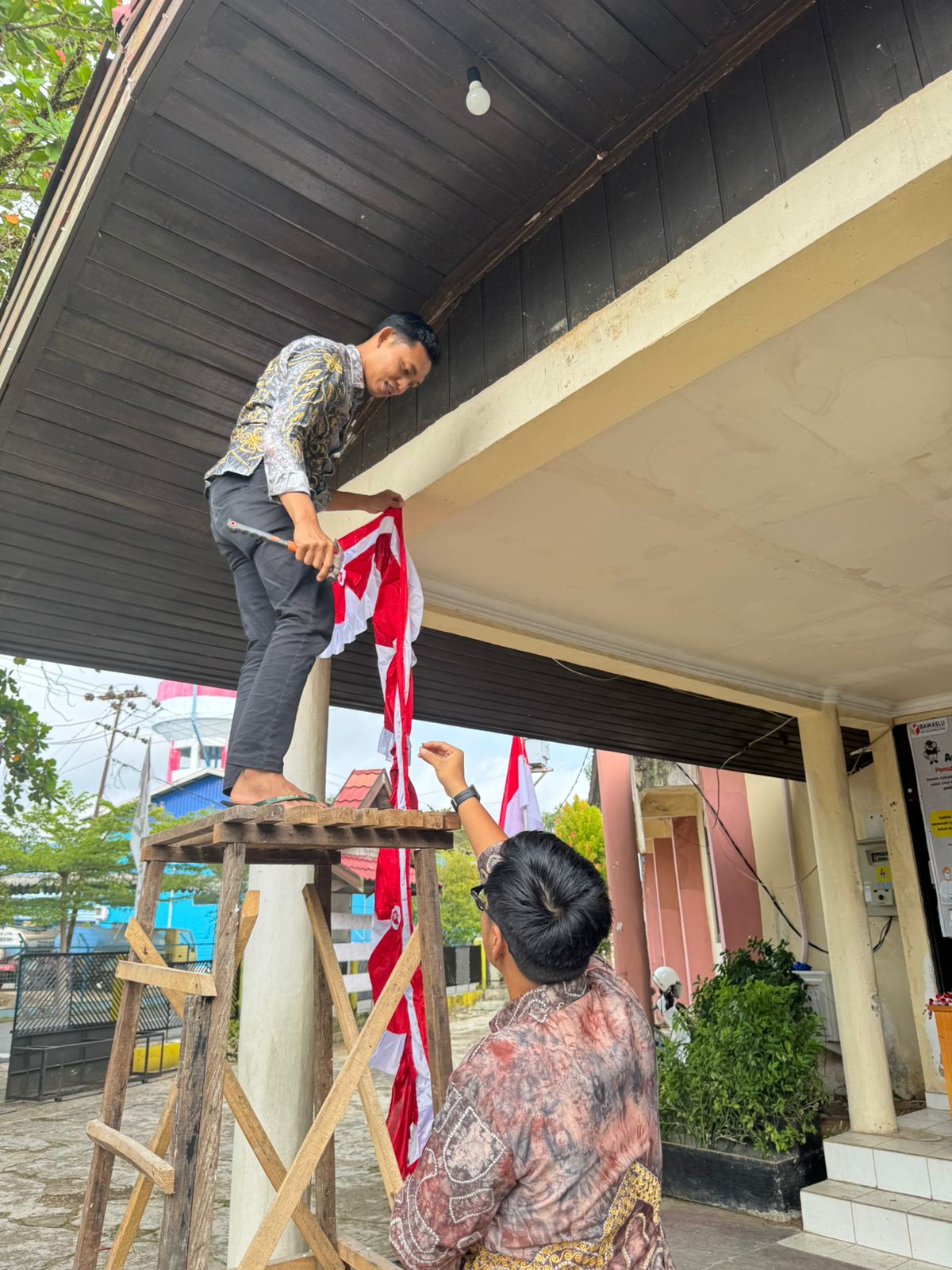 BAWASLU SIAP SEMARAKKAN HUT RI KE-80 DENGAN SEMANGAT KEBANGSAAN DAN KEBERSAMAAN