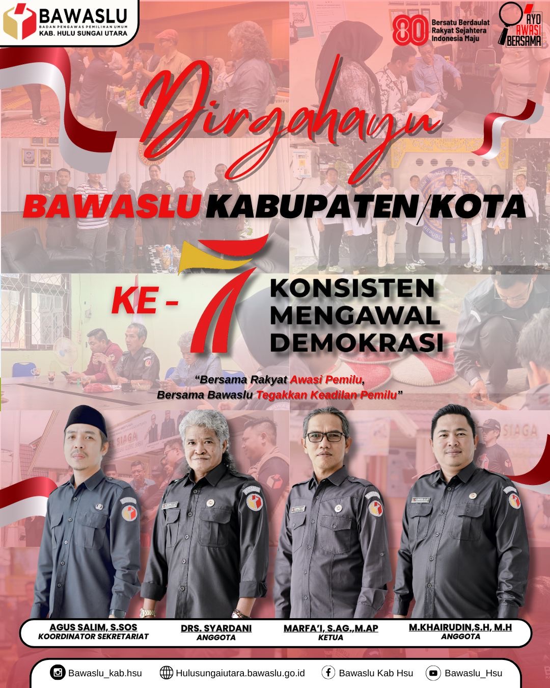 Genap 7 tahun, Teguh demokrasi 
