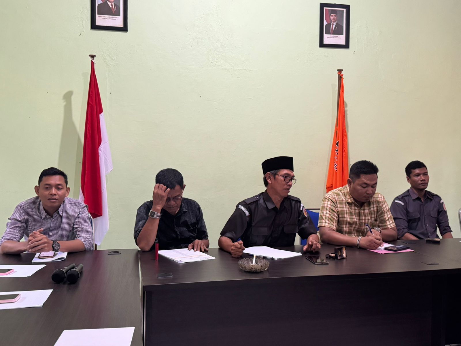 Rapat Bulanan Bawaslu Hulu Sungai Utara