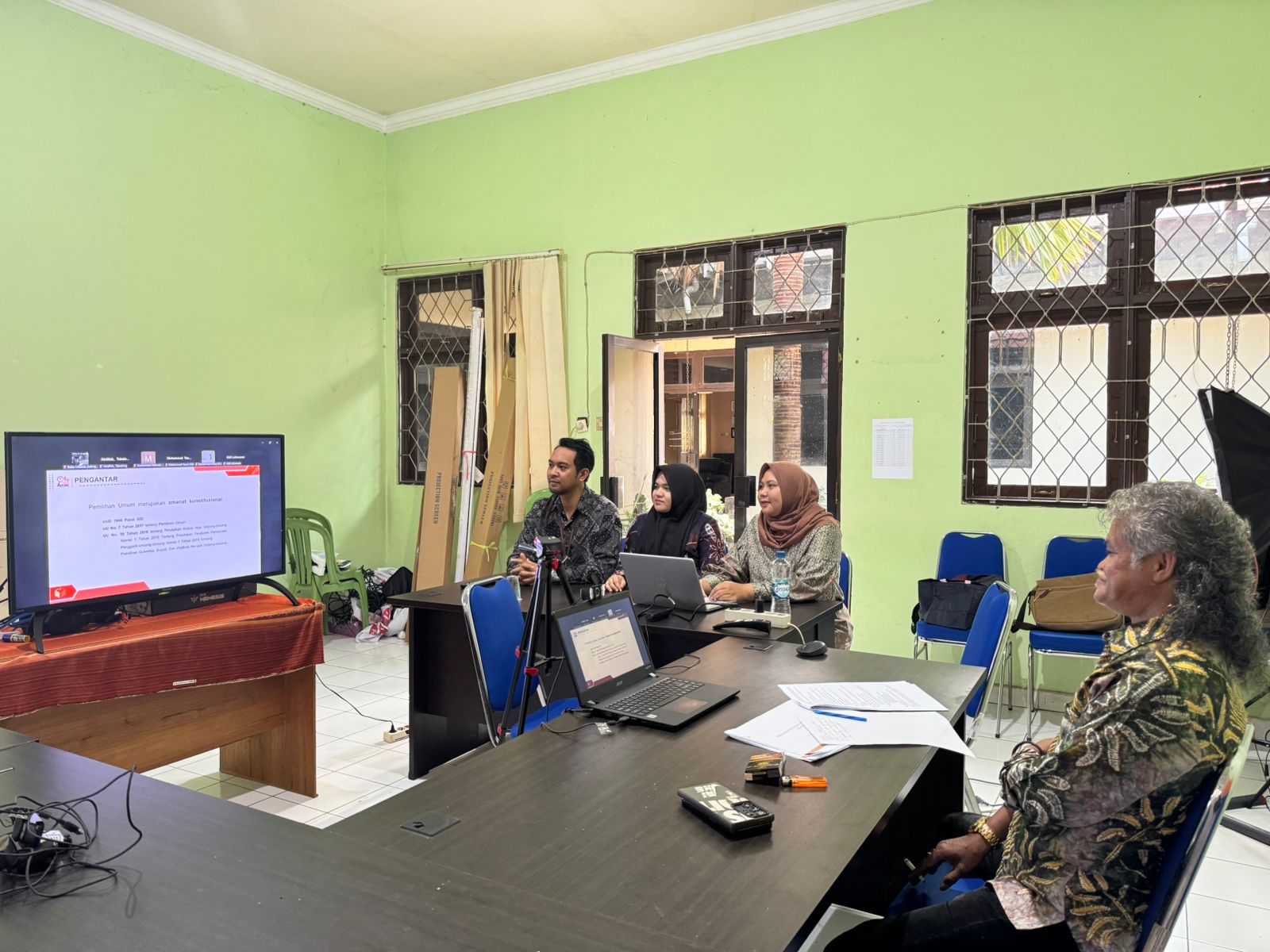 Daring Pendidikan Pengawas Partisipatif