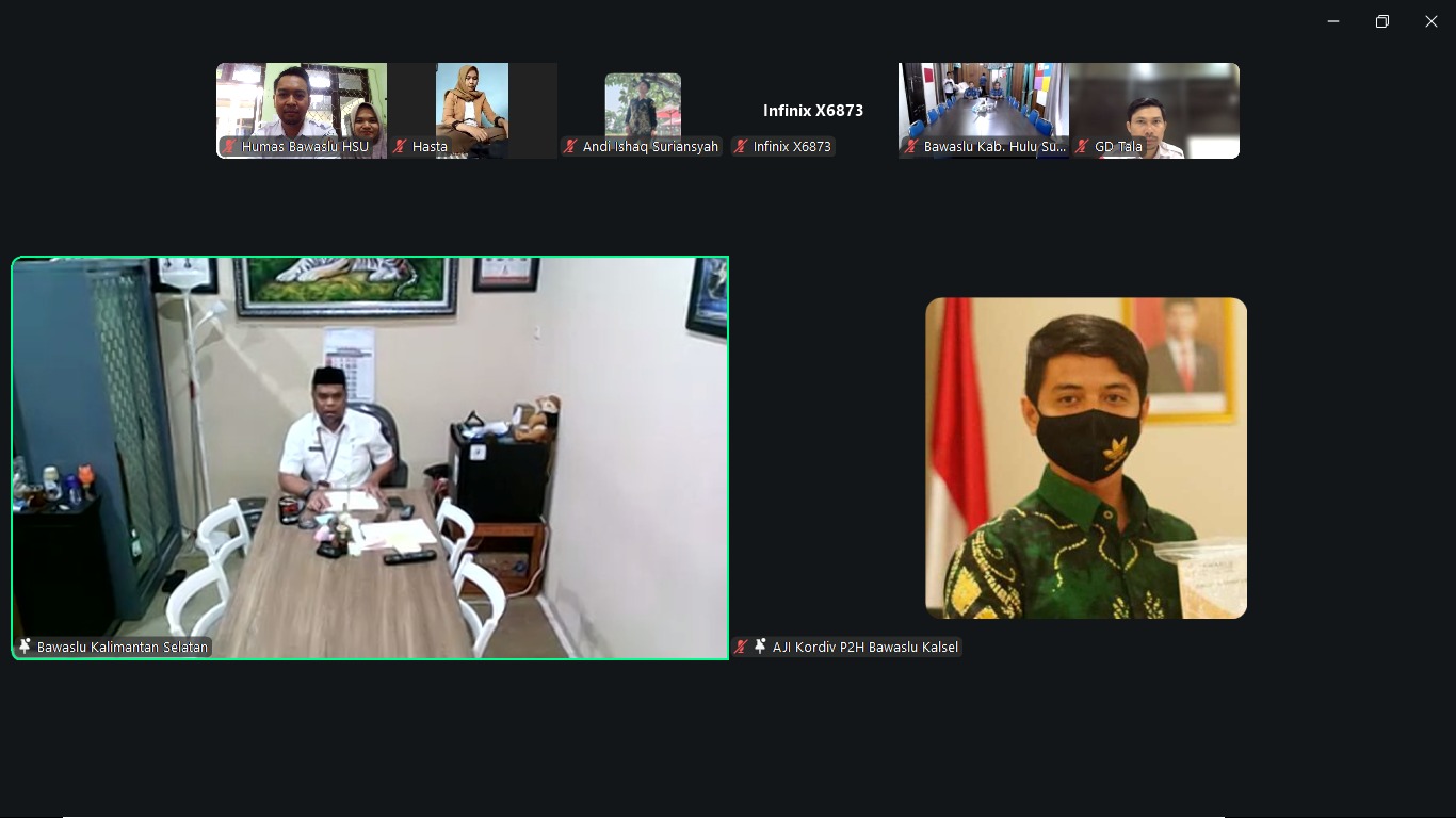 Rapat konsolidasi kehumasan