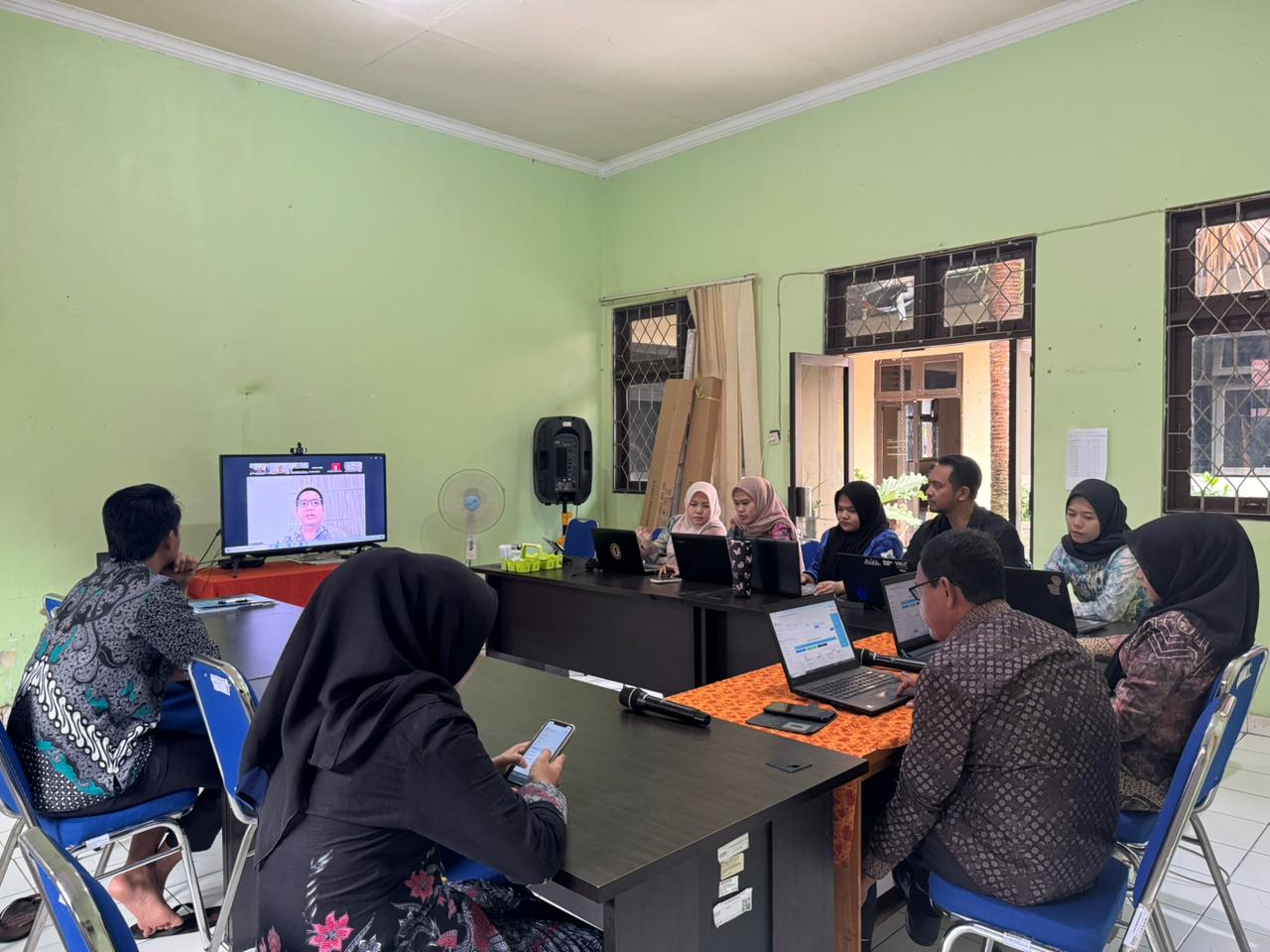 Rapat Koordinasi Pengisian Laporan Kinerja ASN Secara Daring