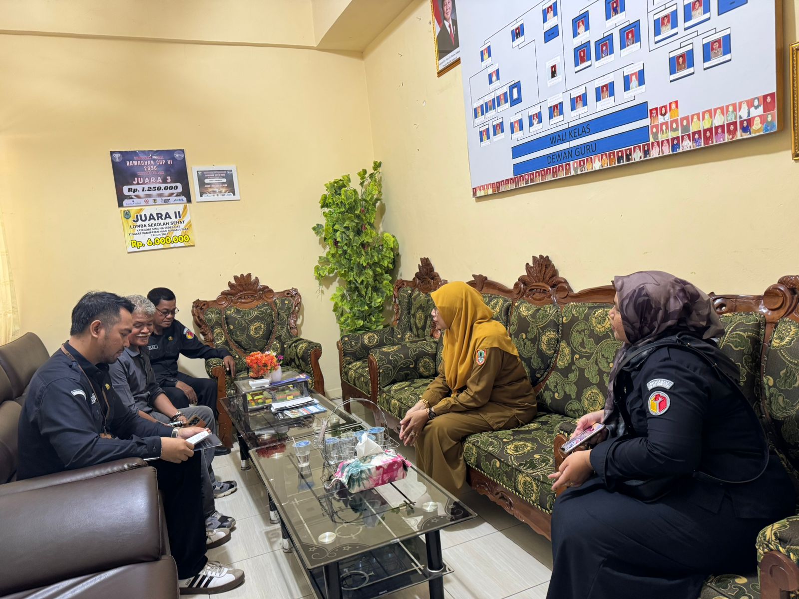 Uji Petik di beberapa Sekolah di HSU