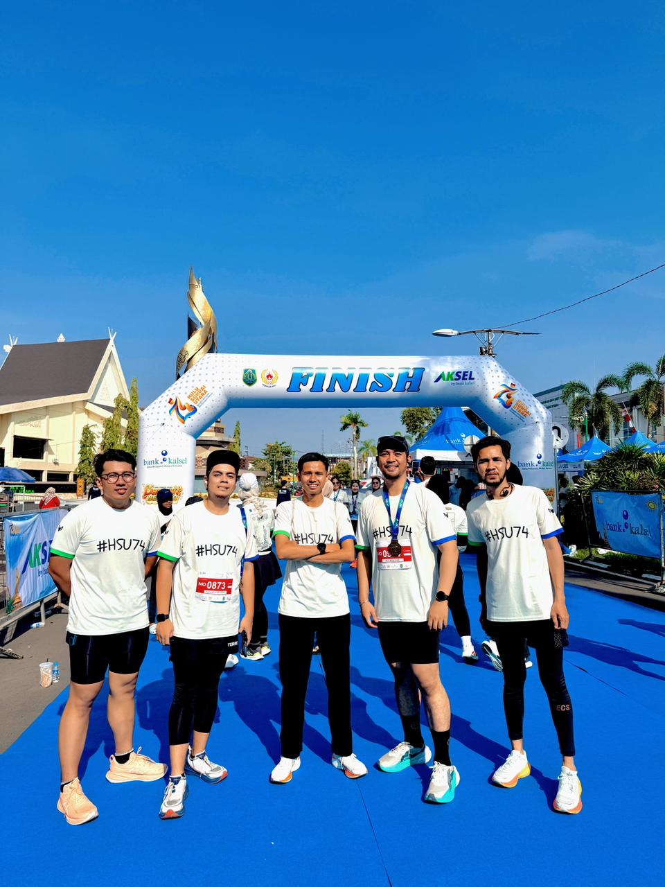 Hari Jadi HSU ke 74 gaungkan semangat bangkit & sehat