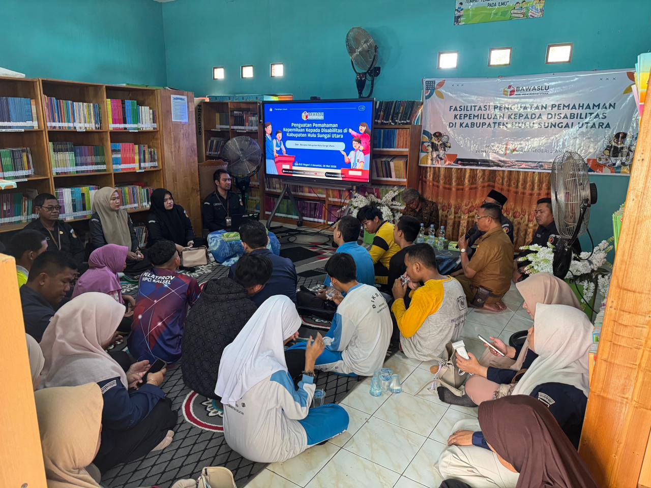 Bawaslu HSU Selenggarakan Fasilitasi Pemahaman Kepemiluan Kepada Disabilitas