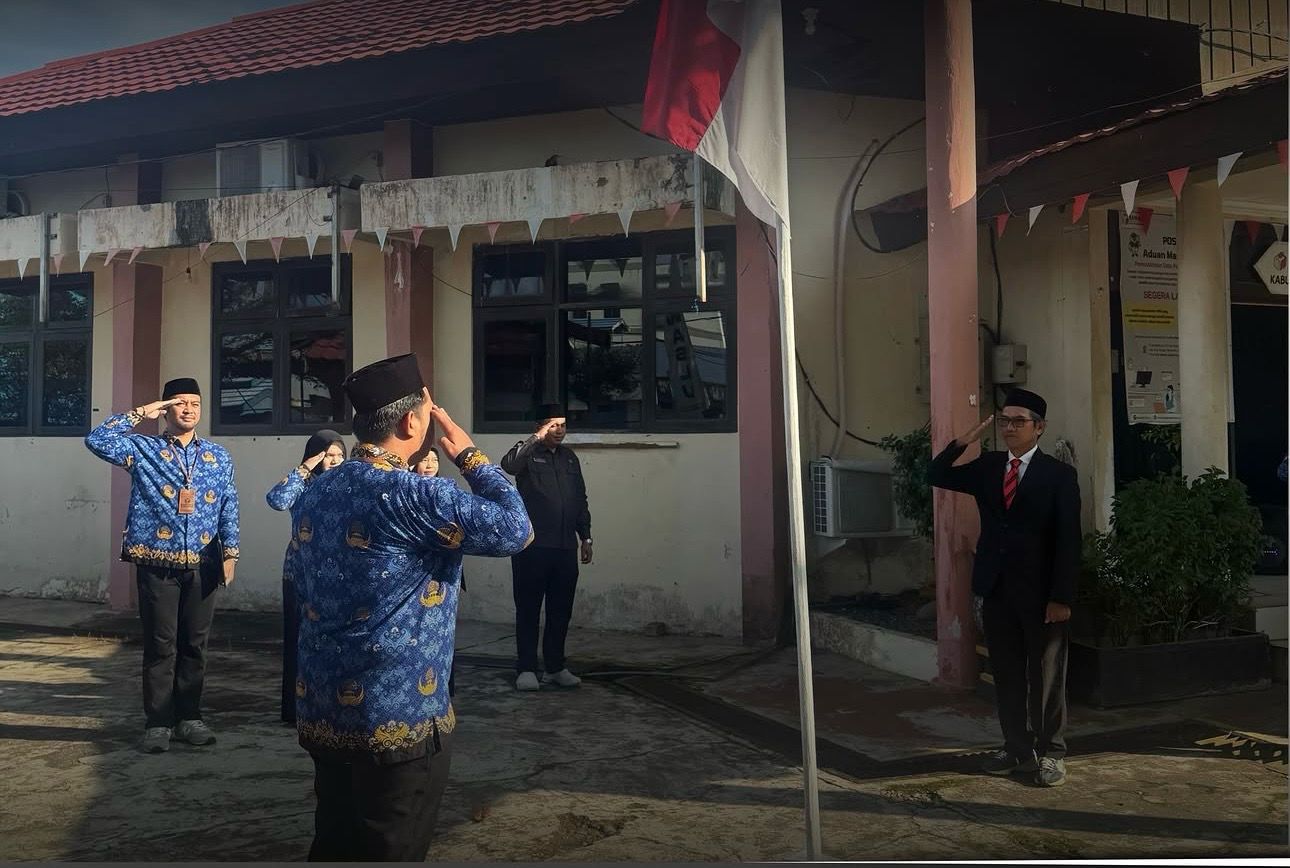 Bawaslu HSU Gelar Upacara Peringatan Hari Lahir Pancasila 2026