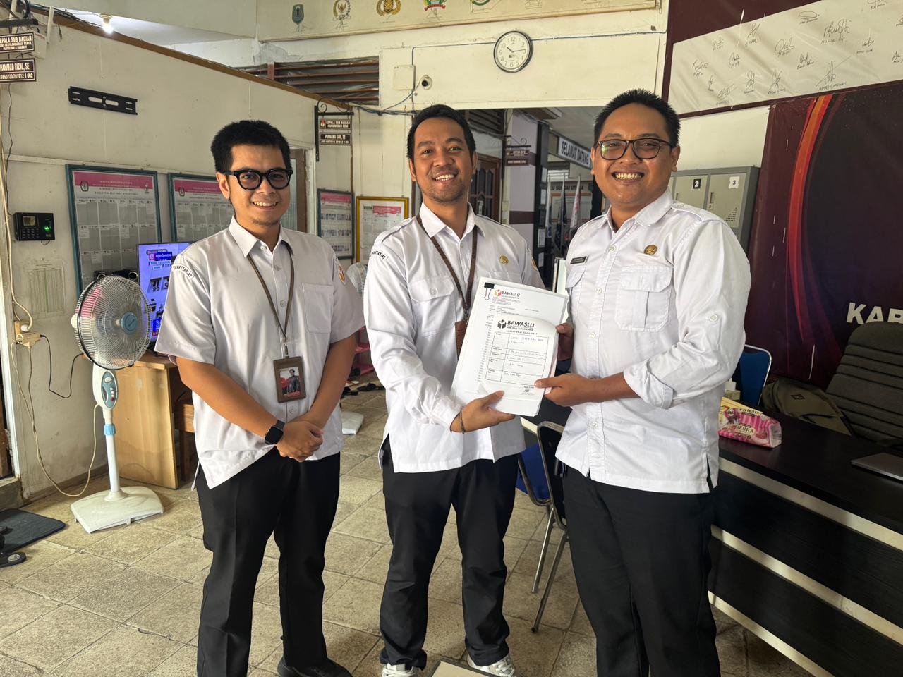 Bawaslu HSU Sampaikan Saran Perbaikan Data Pemilih untuk Menjamin Hak Pilih Masyarakat