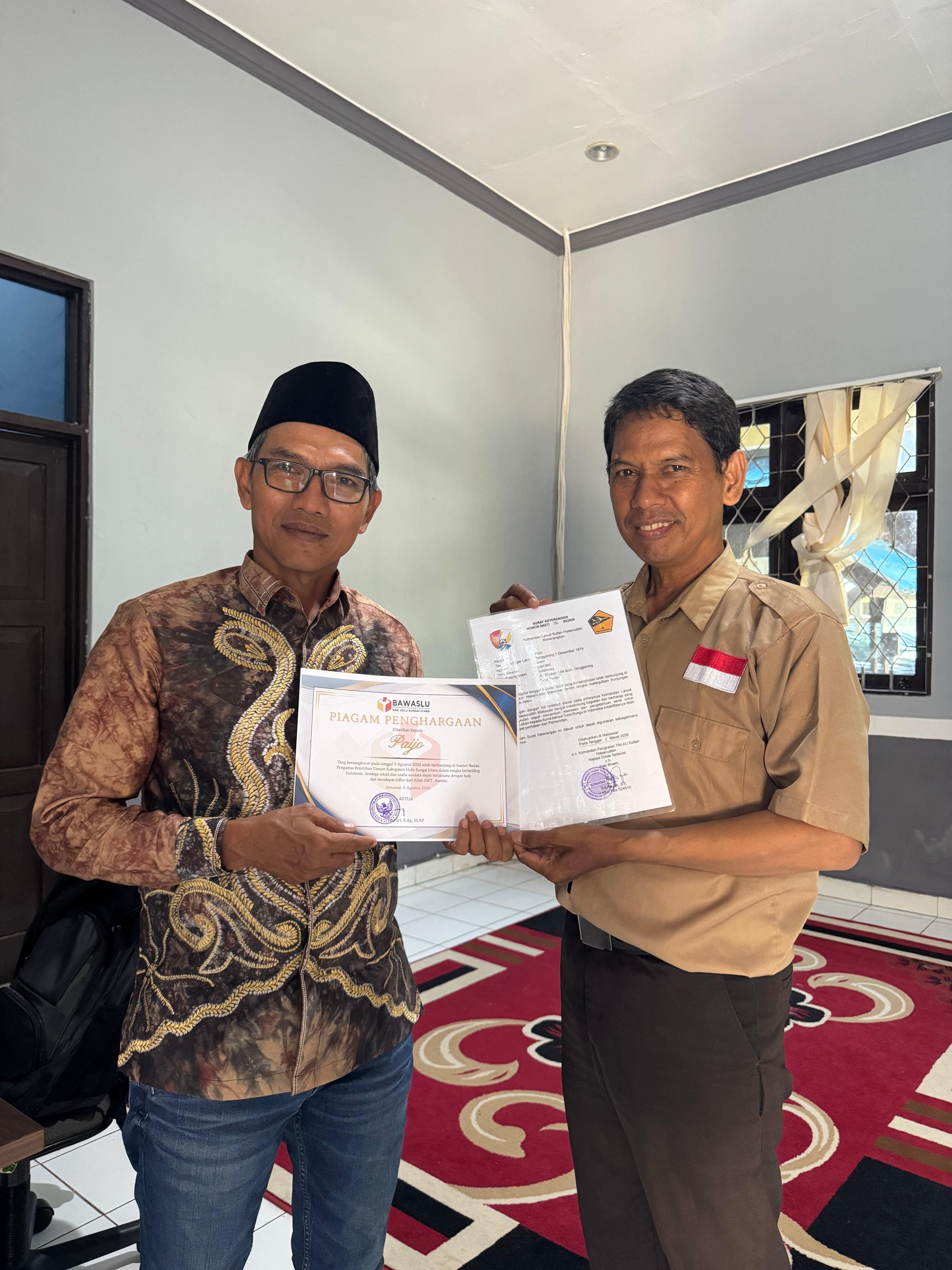 Jelajah Nusantara, Anggota Pramuka Singgah di Bawaslu HSU