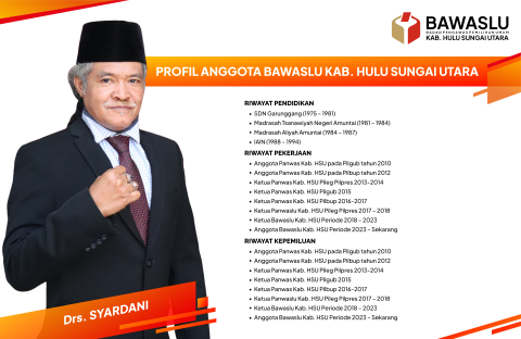 Anggota Bawaslu Hulu Sungai Utara