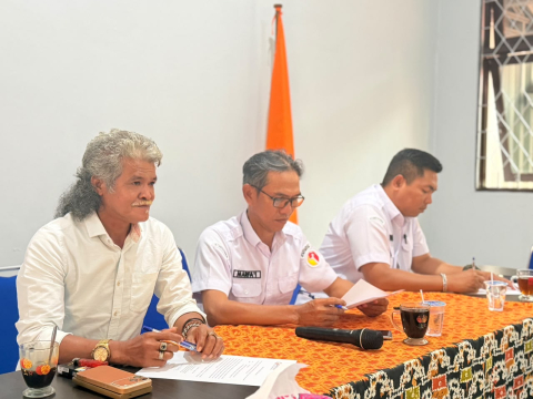 Bawaslu Kabupaten/Kota se-Kalimantan Selatan Tandatangani Dokumen IKU Pengawas Pemilu Tahun 2026