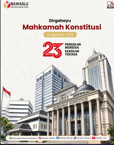 DIRGAHAYU KONSTITUSI KE-23 TAHUN