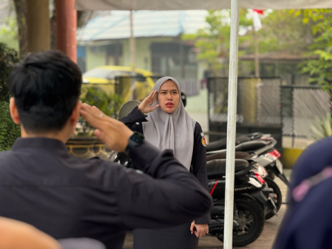 Apel Pagi Bawaslu HSU, Perkuat Komitmen Kedisiplinan Jajaran