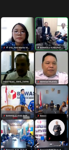 Bawaslu Ikuti Webinar Diseminasi Hukum Pemilu Edisi 2, Bahas Kesetaraan Ijazah Pesantren dan Mekanisme PAW