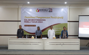 Bawaslu Gelar Sosialisasi Pengawasan Partisipatif Menuju Pemilu 2024 di Kabupaten Hulu Sungai Utara