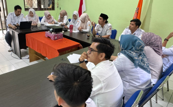 Rapat pengisian bukti dukung perihal rencana aksi survei penilaian integritas elektronik (E-SPI) 2025