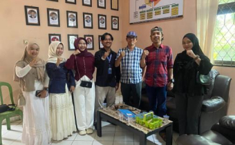 PC PMII HSU Lakukan Silaturahmi dengan Bawaslu HSU