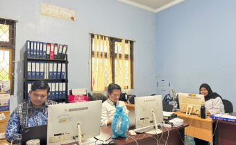 Tiga CPNS Bawaslu HSU Ikuti Latsar Melalui Zoom Meeting