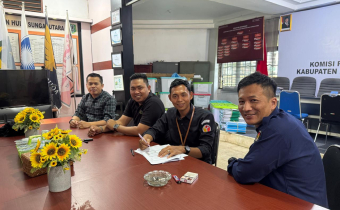 Koordinasi terkait Hasil Verifikasi pemutakhiran data parpol berkelnjutan semester 2