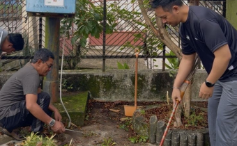 Bersih bersih jumat berlian