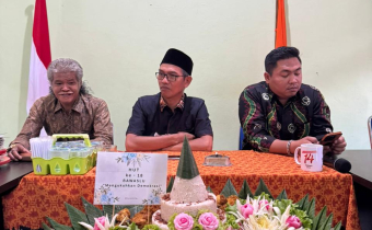 Bawaslu HSU Gelar Syukuran dalam rangka HUT 18 Bawaslu