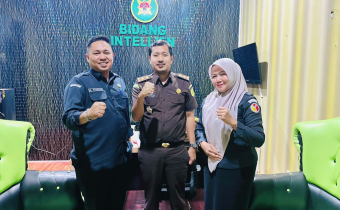 Silaturahmi dengan Kepala Seksi Intelijen