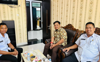 silaturahmi dengan Kepala Seksi Pemulihan Aset dan Pengelolaan Barang Bukti di Kejaksaan Negeri Hulu Sungai Utara