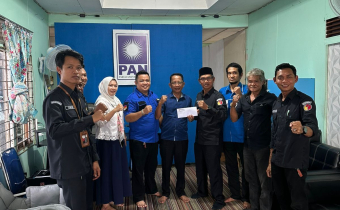 Silaturahmi dengan DPC PAN HSU