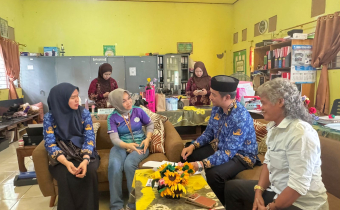 Demokrasi Inklusif untuk Semua, Bawaslu HSU kunjungi SLB Negeri 2 Amuntai