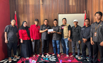 Bawaslu HSU Lakukan Kunjungan Strategis ke Sekretariat DPC PDIP