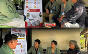 Bawaslu HSU Tingkatkan Literasi Demokrasi Melalui Pojok Pengawasan Bersama Mahasiswa STIA Amuntai